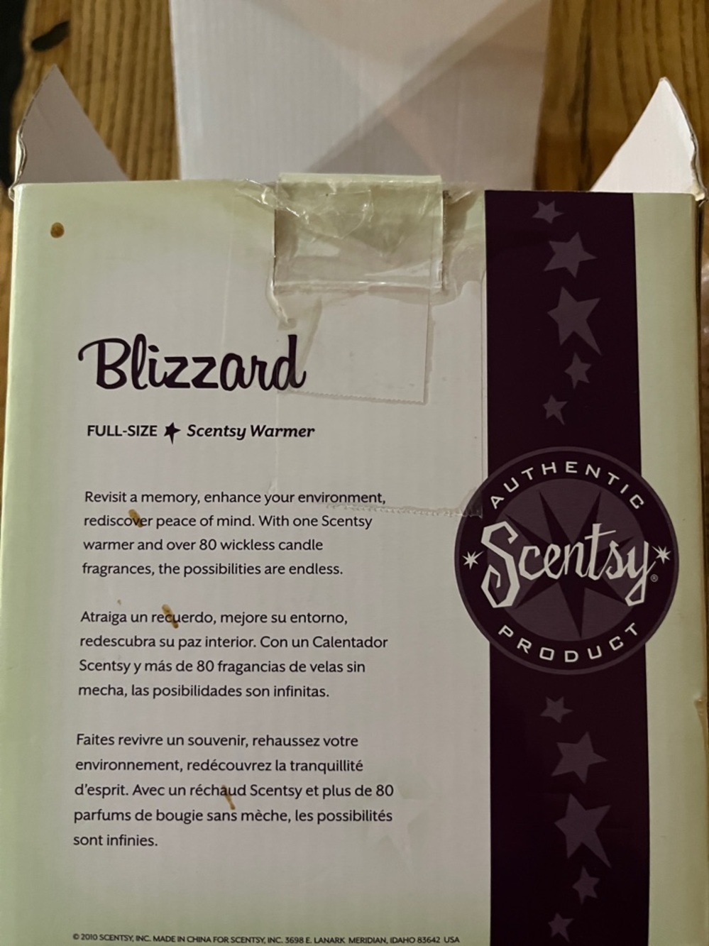 Blizzard used Scentsy cleaned well. Head is a lil darker. - Picture 7 of 8